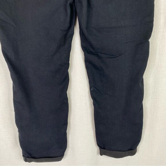 5/$25 No Boundaries Black Pull On Cropped Cuffed Hem Stretch Waistband L 11-13 - Picture 11 of 12